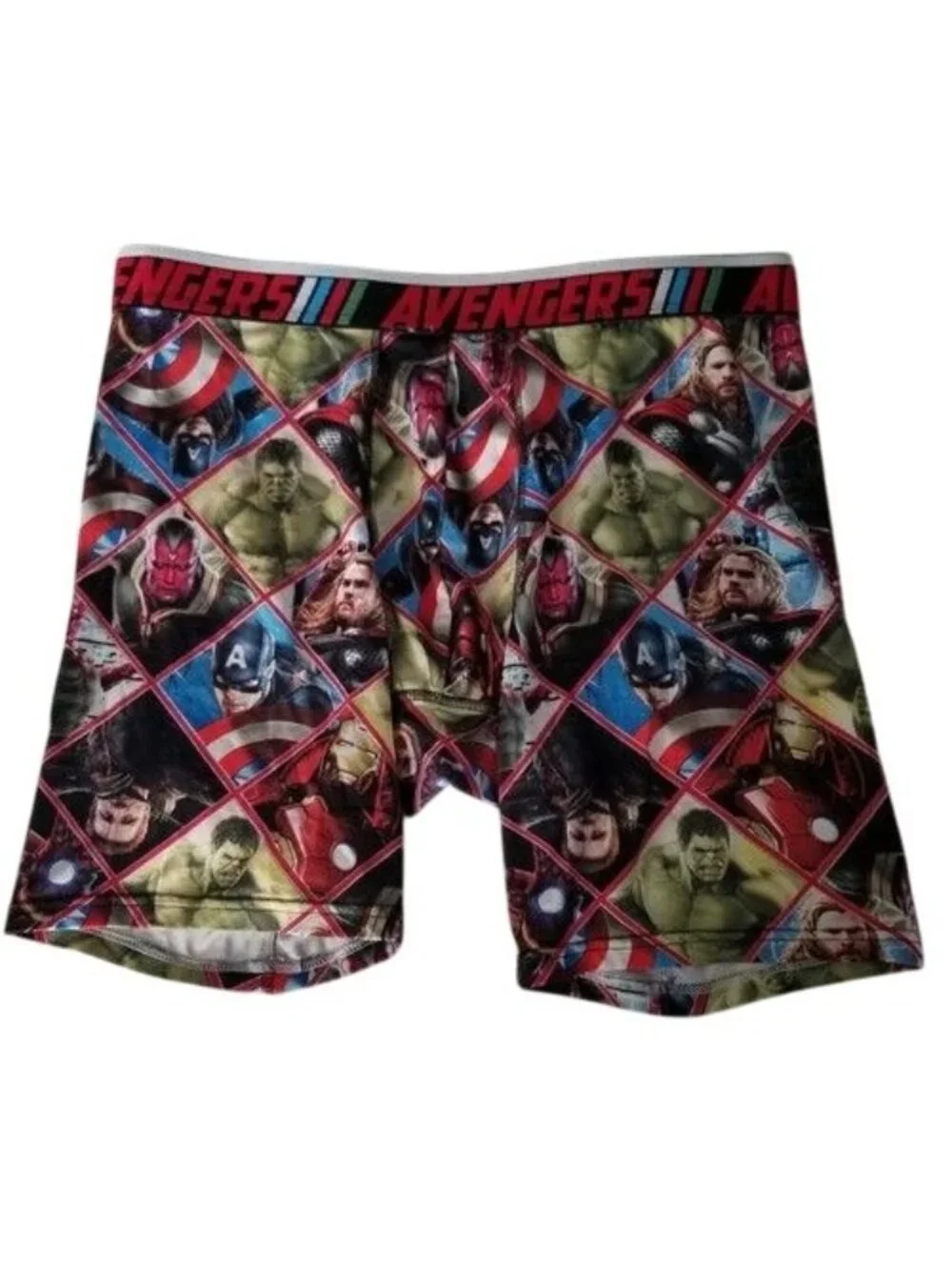 Bioworld Size M 32 34 Boxer Briefs Marvel Avengers Action Heroes Underwear NEW